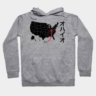 This is Ohio オハイオ katakana Hoodie